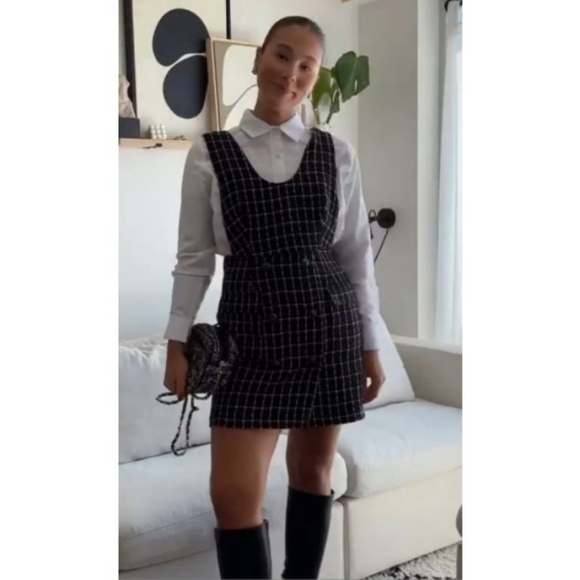 Joe Fresh Red Plaid Jacket & Skirtall Dress Set - Picture 16 of 16